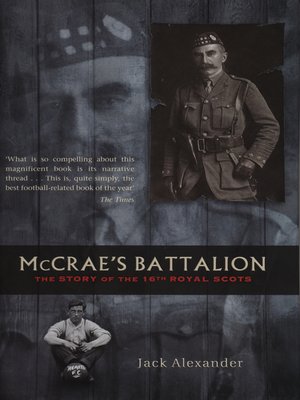 cover image of McCrae's Battalion